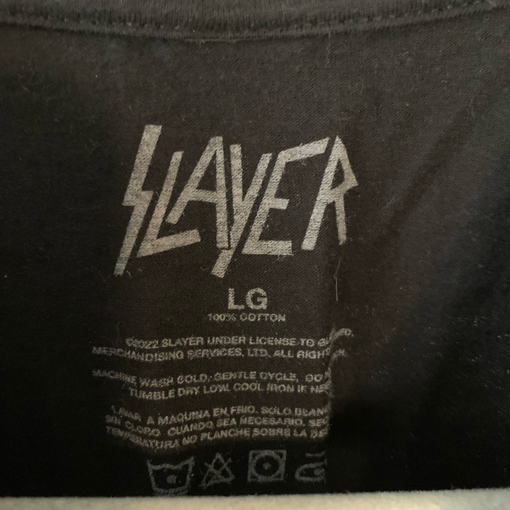 Slayer Graphic T-Shirt size large - Picture 2 of 4